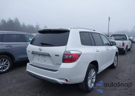 2008 Toyota Highlander Hybrid Limited z USA, uszkodzony, nr VIN JTEEW44A682022076